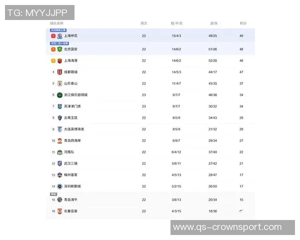 中超最新积分榜解析海港继续领跑蓉城紧随其后申花争夺榜首机会仍在
